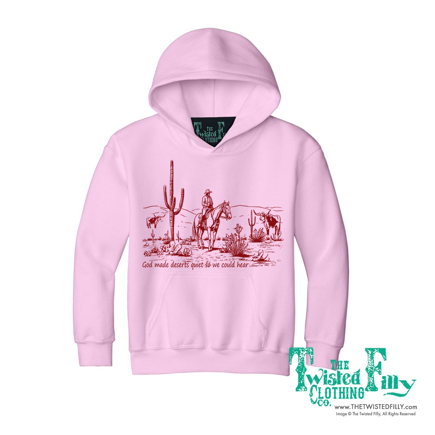 God Made Deserts - Youth Hoodie - Assorted Colors