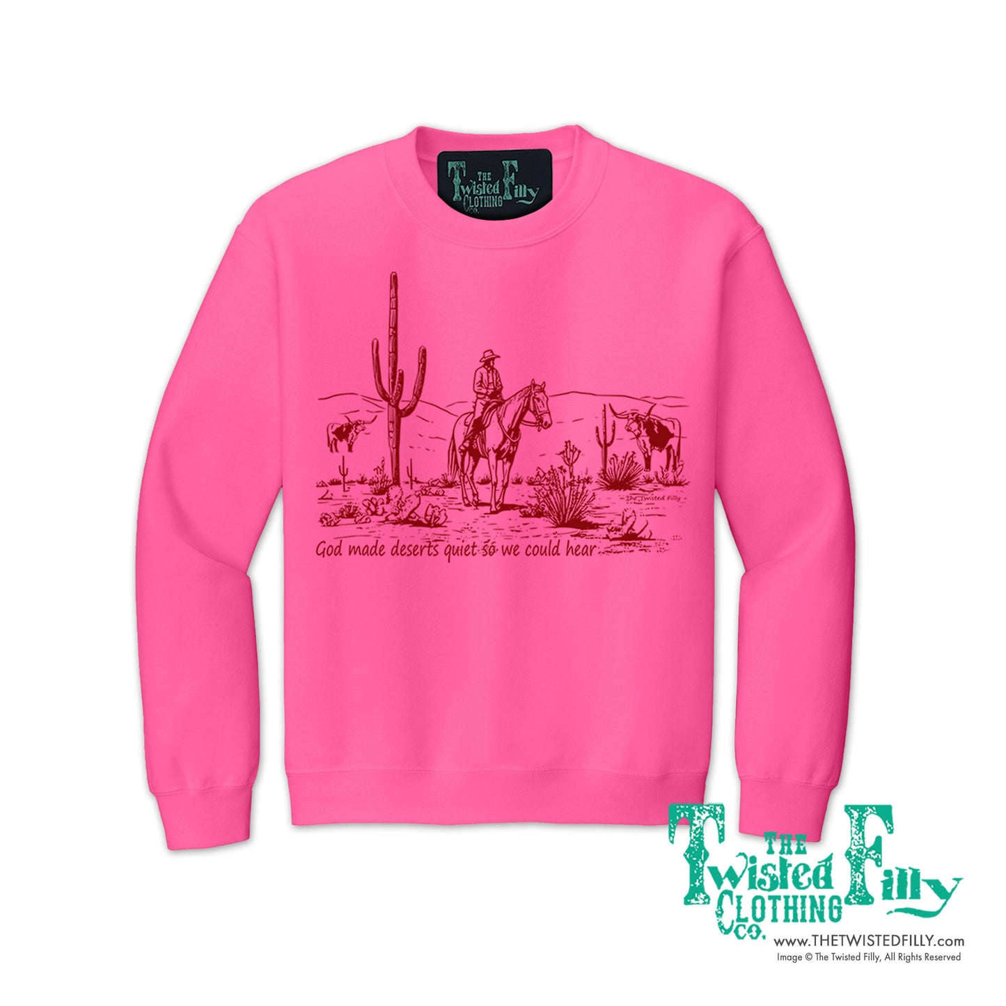 God Made Deserts - Adult Sweatshirt - Assorted Colors