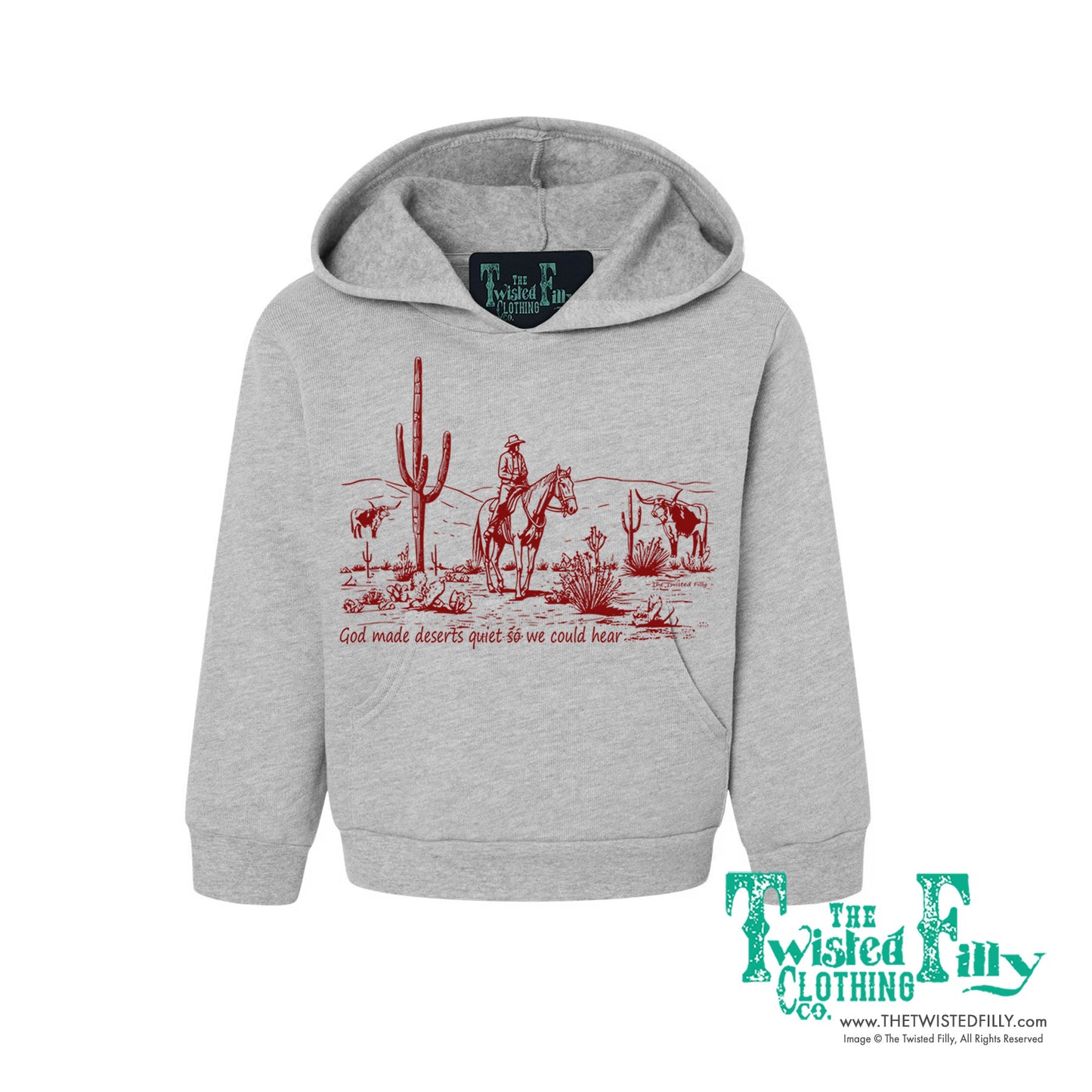 God Made Deserts - Toddler Hoodie - Assorted Colors