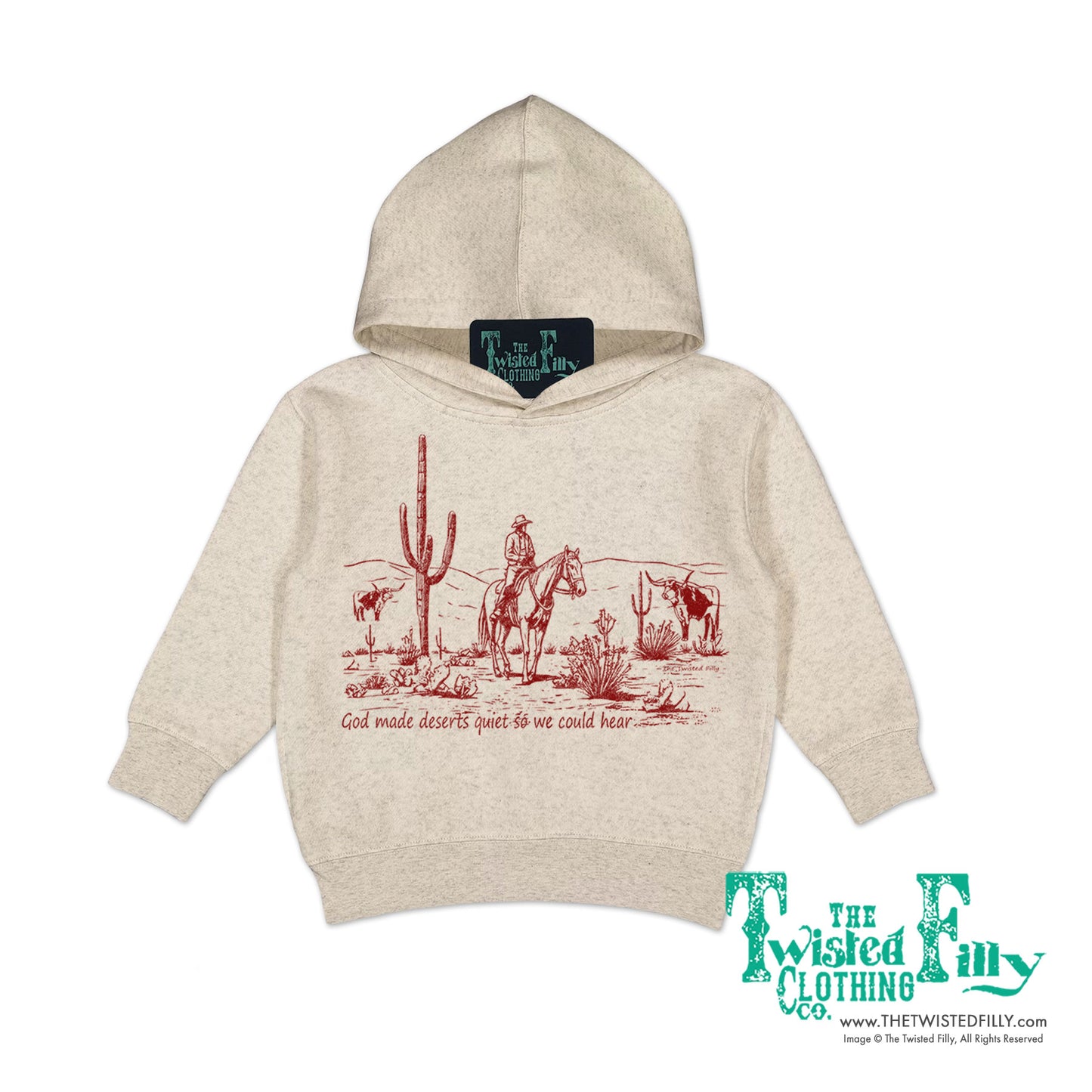 God Made Deserts - Toddler Hoodie - Assorted Colors