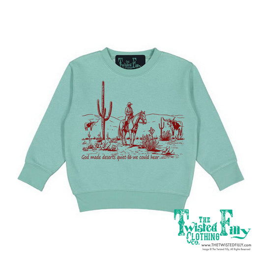 God Made Deserts - Toddler Sweatshirt - Assorted Colors