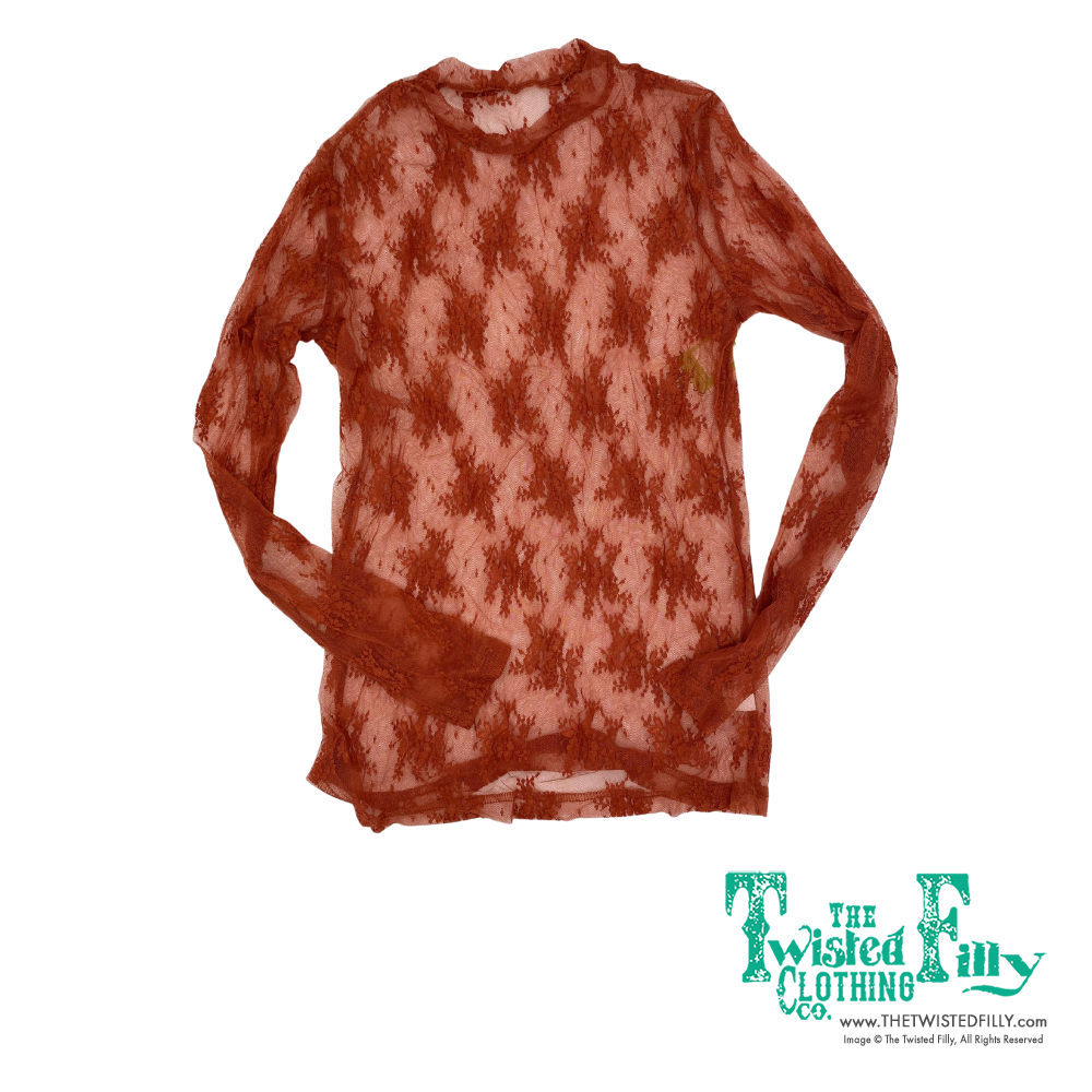 Lace - Toddler - LS Lace Top