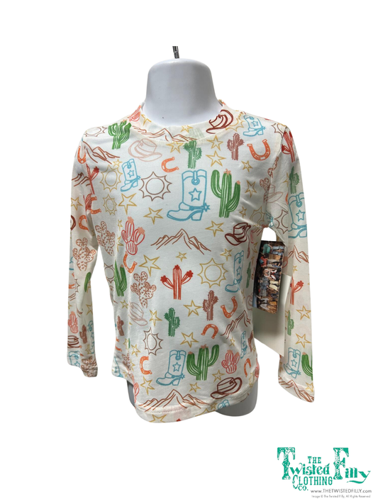 TF1221 IVORY WESTERN THINGS - YOUTH