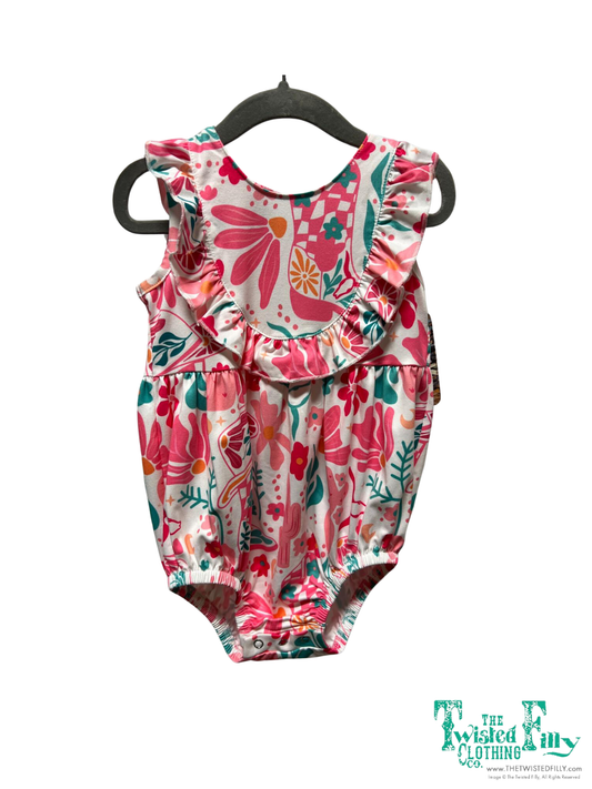 BOHO Cowgirl - Ruffle Sleeveless Onsie