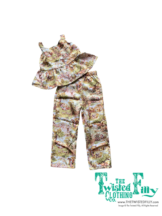 Vintage Horse - Toddler - Tank Pant Set