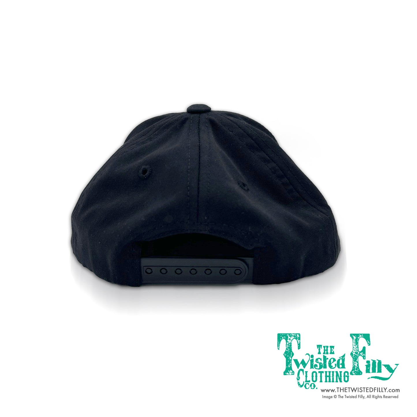 The Twisted Filly - Youth/Adult Snapback Hat - Black