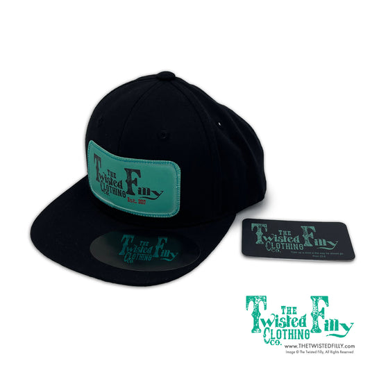 The Twisted Filly - Youth/Adult Snapback Hat - Black