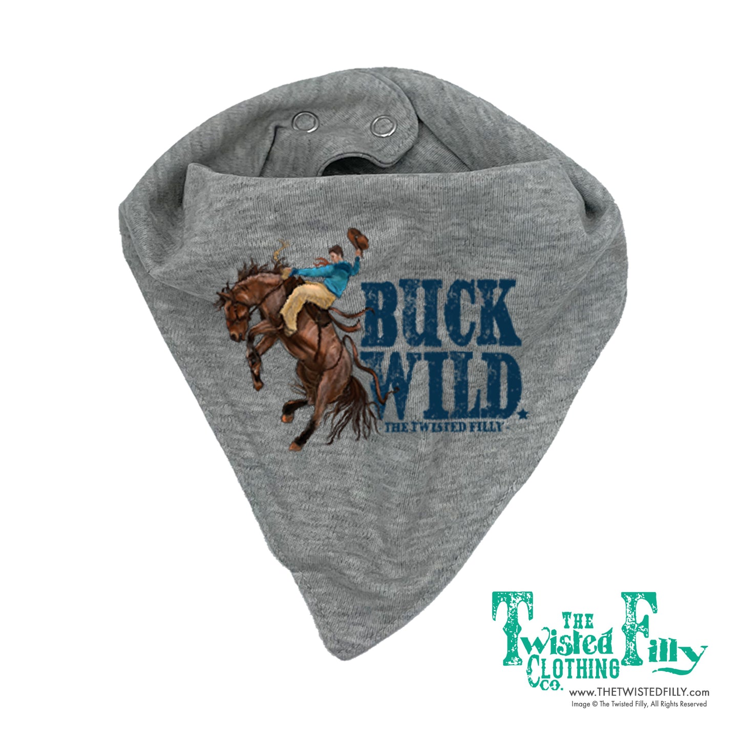 Buck Wild Infant Bandana Bib - Assorted Colors