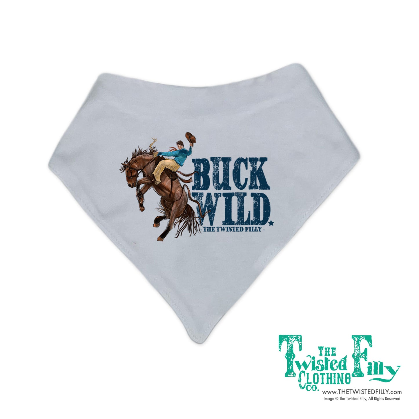 Buck Wild Infant Bandana Bib - Assorted Colors