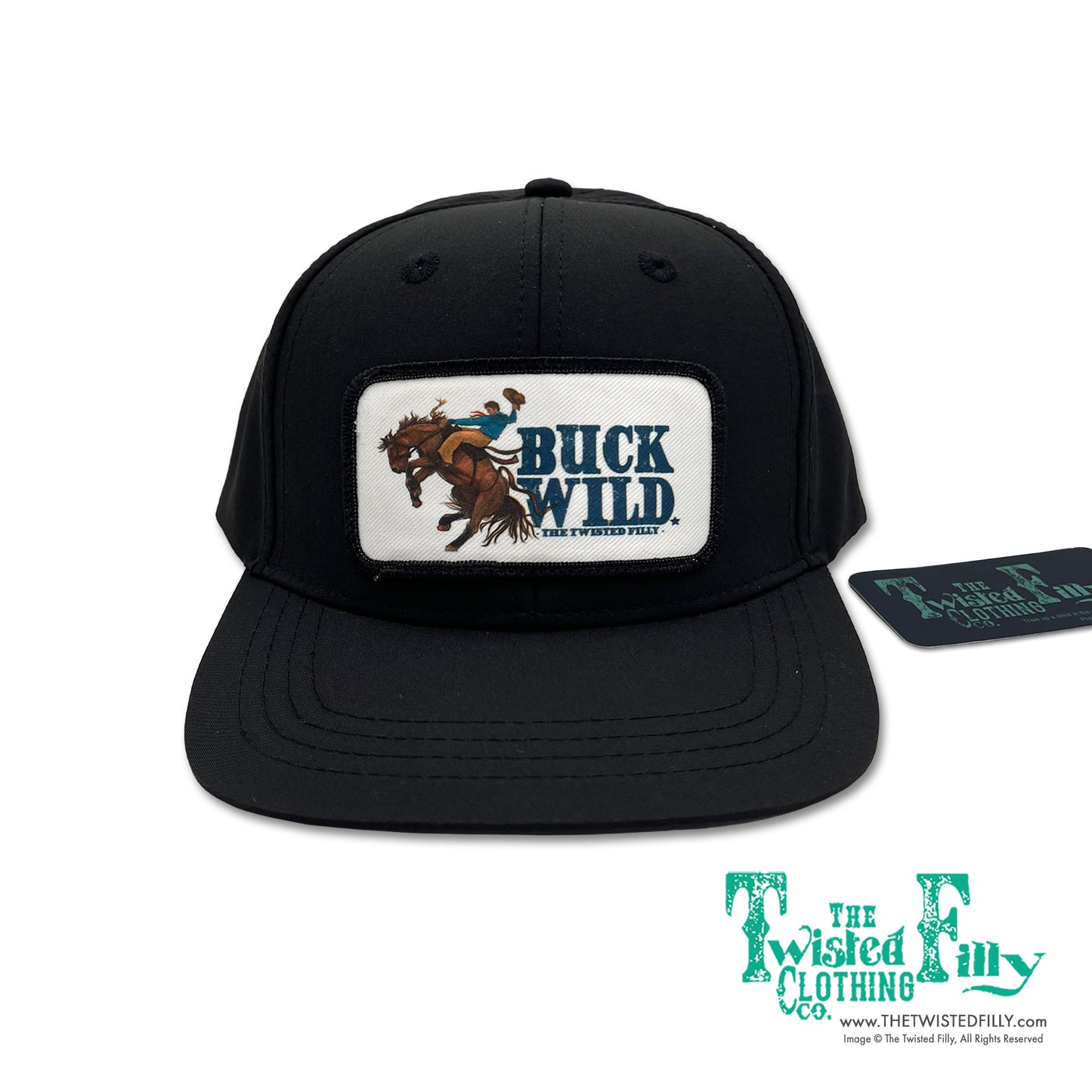 Buck Wild - Infant / Toddler Snapback Hat - Black