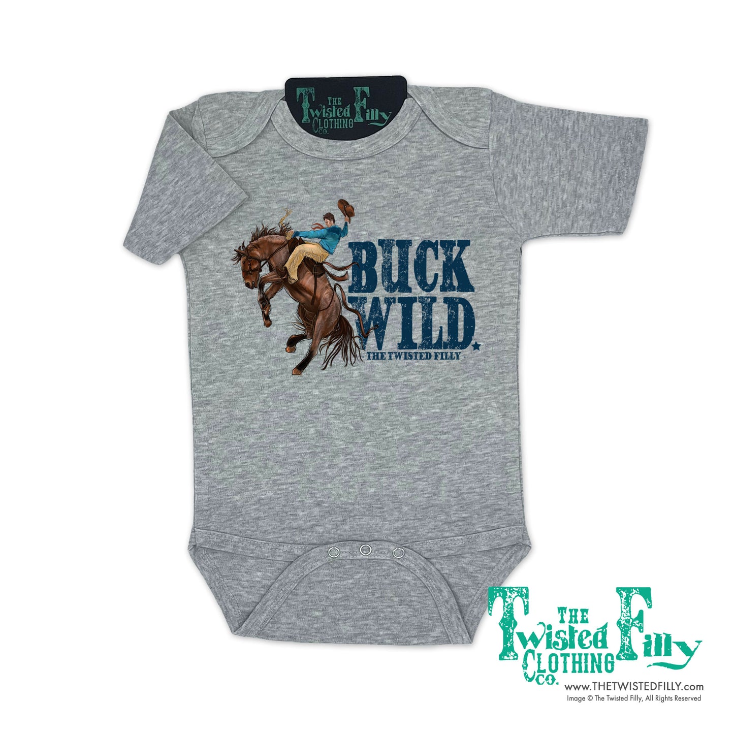 Buck Wild - S/S Infant One Piece - Assorted Colors