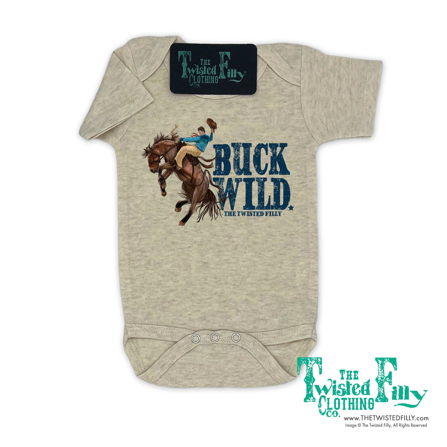 Buck Wild - S/S Infant One Piece - Assorted Colors