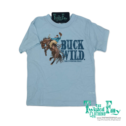 Buck Wild - S/S Youth Tee - Assorted Colors