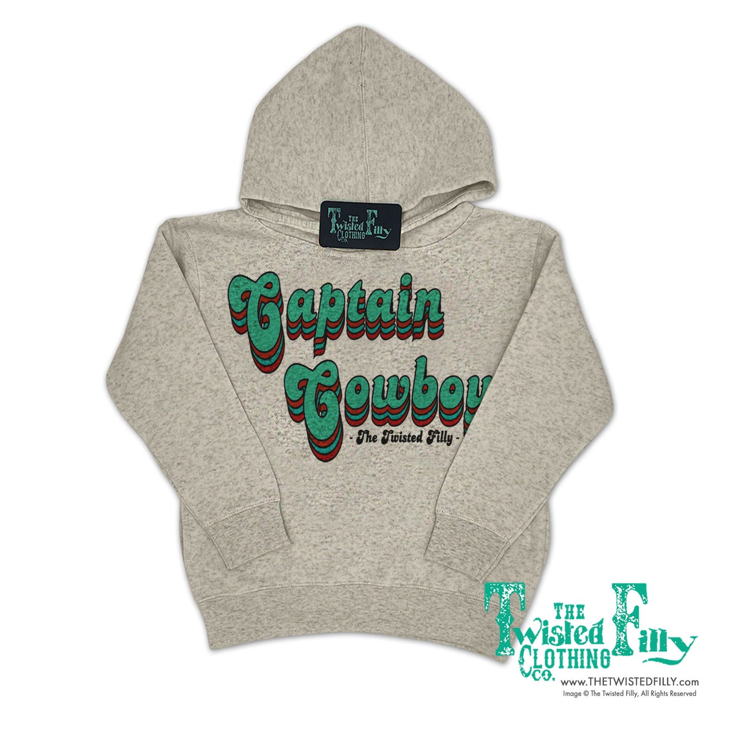 Captain Cowboy - Youth Hoodie - Assorted Colors