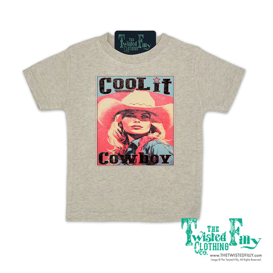 Cool It Cowboy - S/S Toddler Tee - Assorted Colors