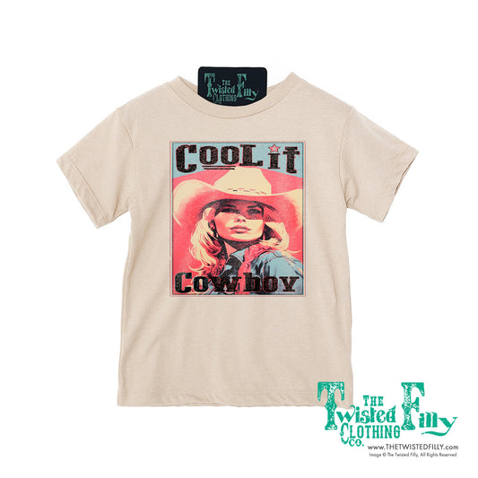 Cool It Cowboy - S/S Toddler Tee - Assorted Colors