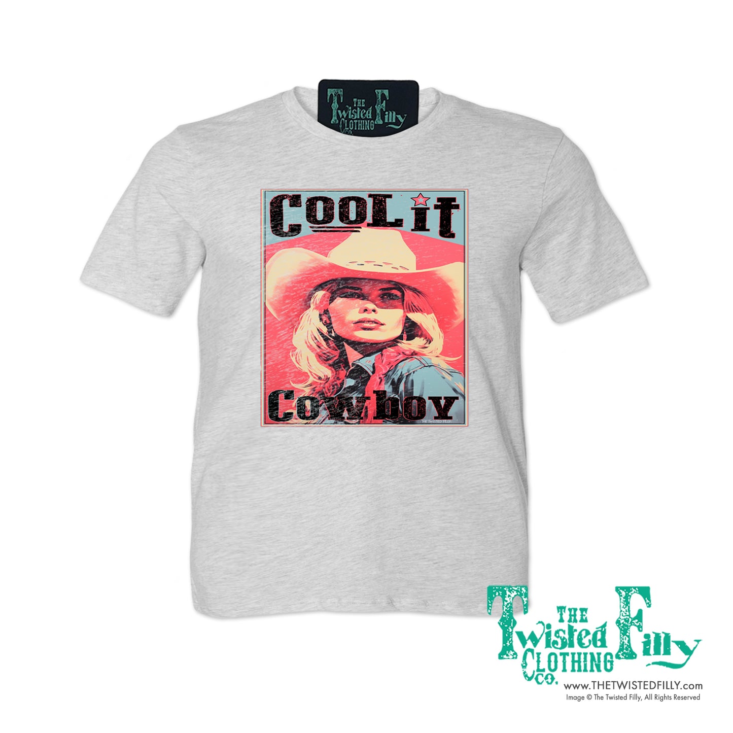 Cool It Cowboy - S/S Girls Youth Tee - Assorted Colors