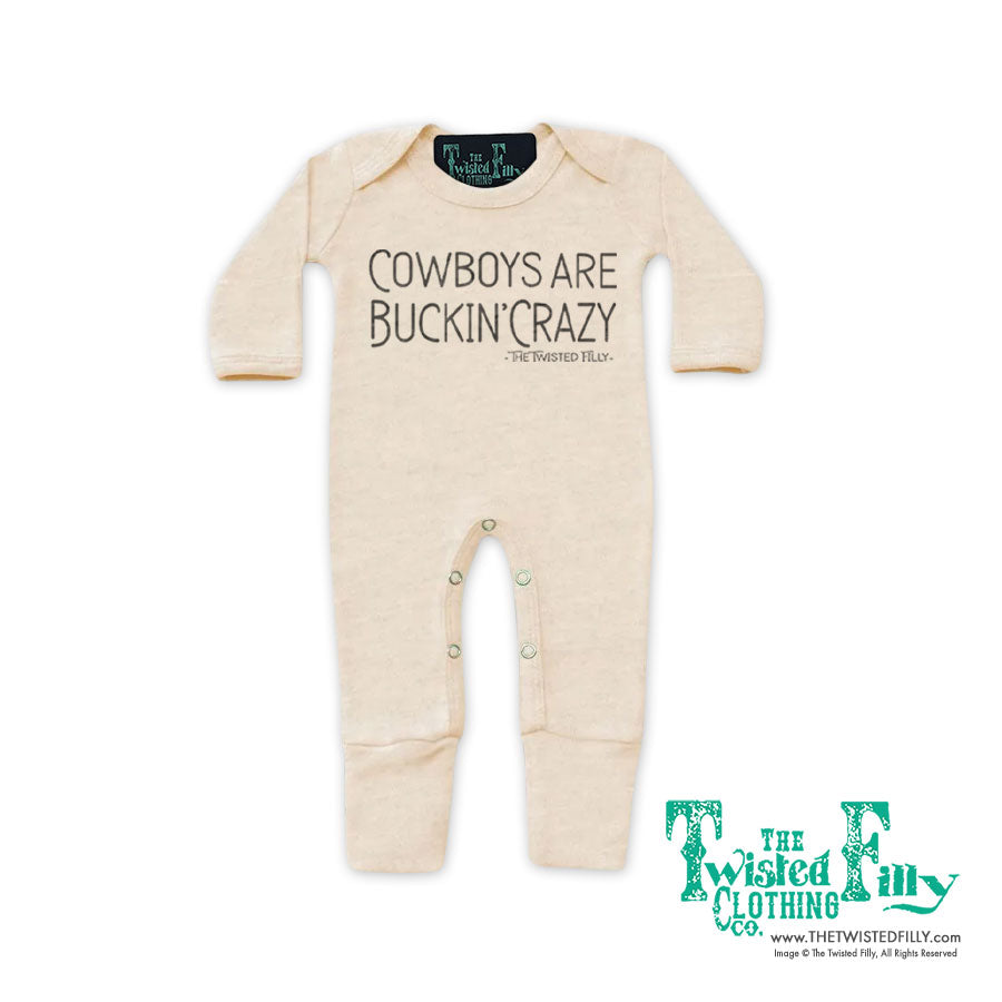 Cowboys Are Buckin' Crazy - Infant Jumpsuit - Assorted Colors