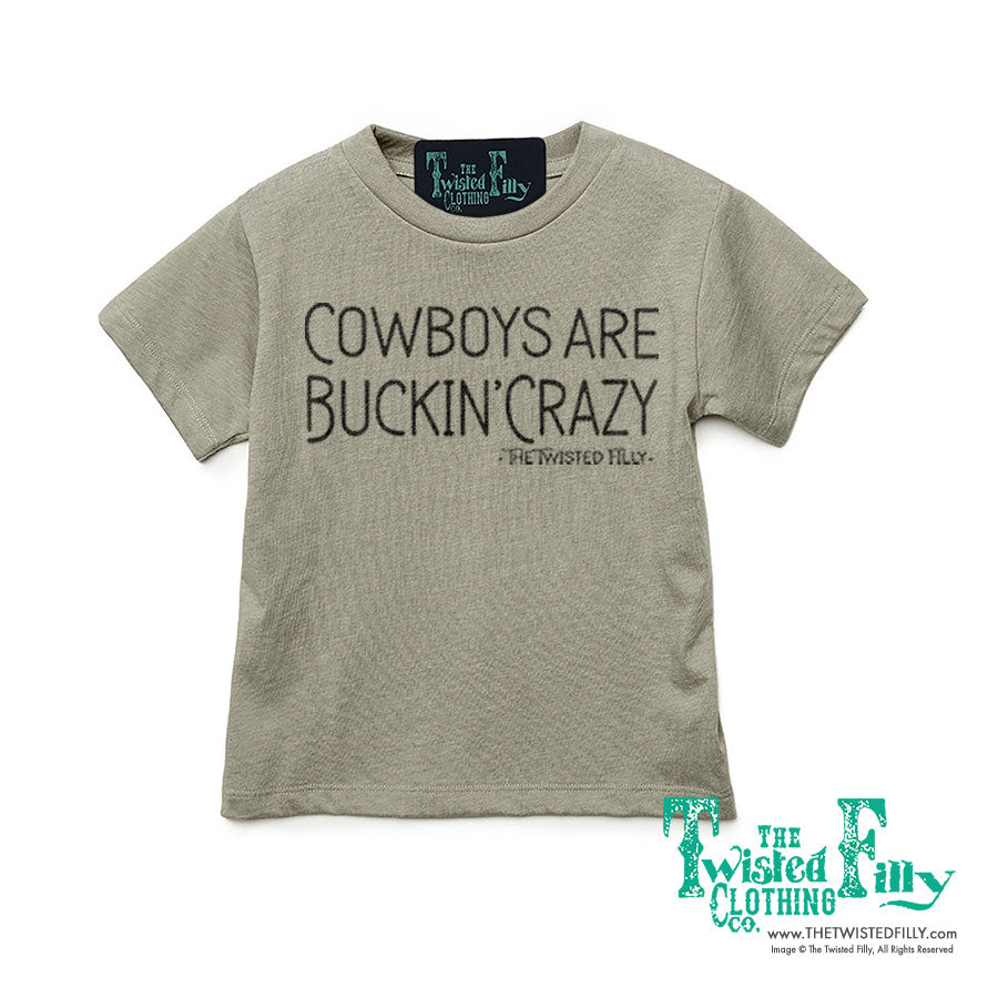 Cowboys Are Buckin' Crazy - Toddler Tee - Assorted Colors