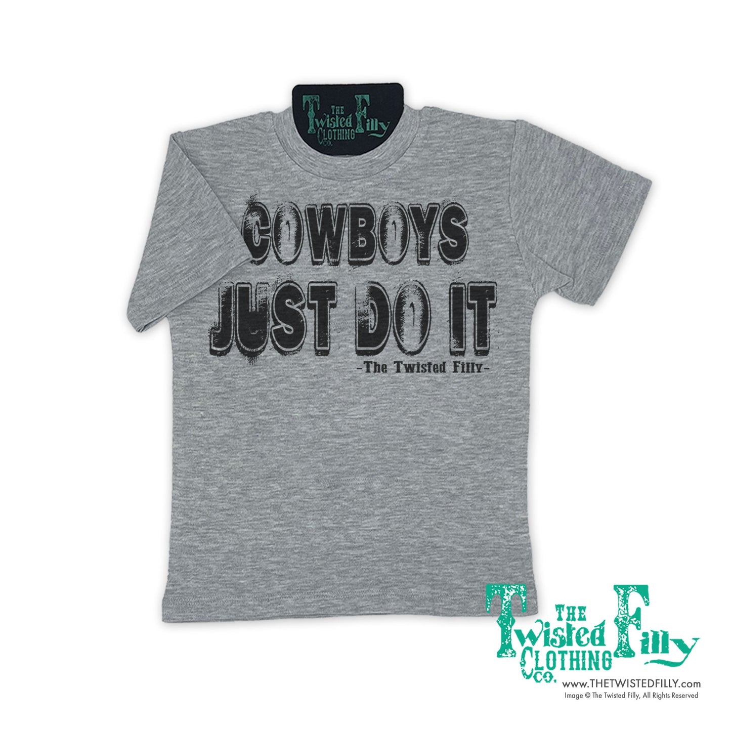 Cowboys Just Do It - S/S Boys Toddler Tee - Assorted Colors