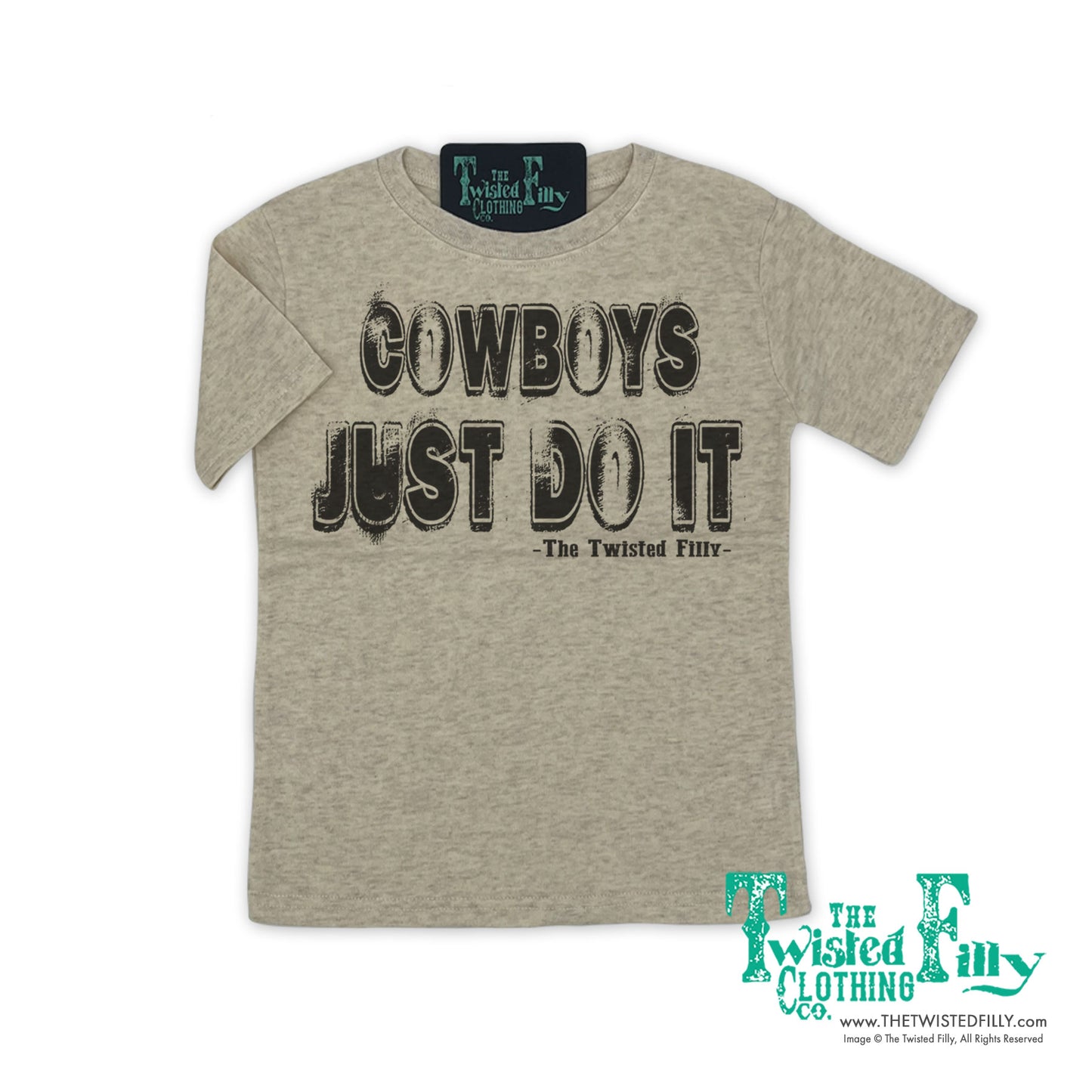 Cowboys Just Do It - S/S Boys Toddler Tee - Assorted Colors