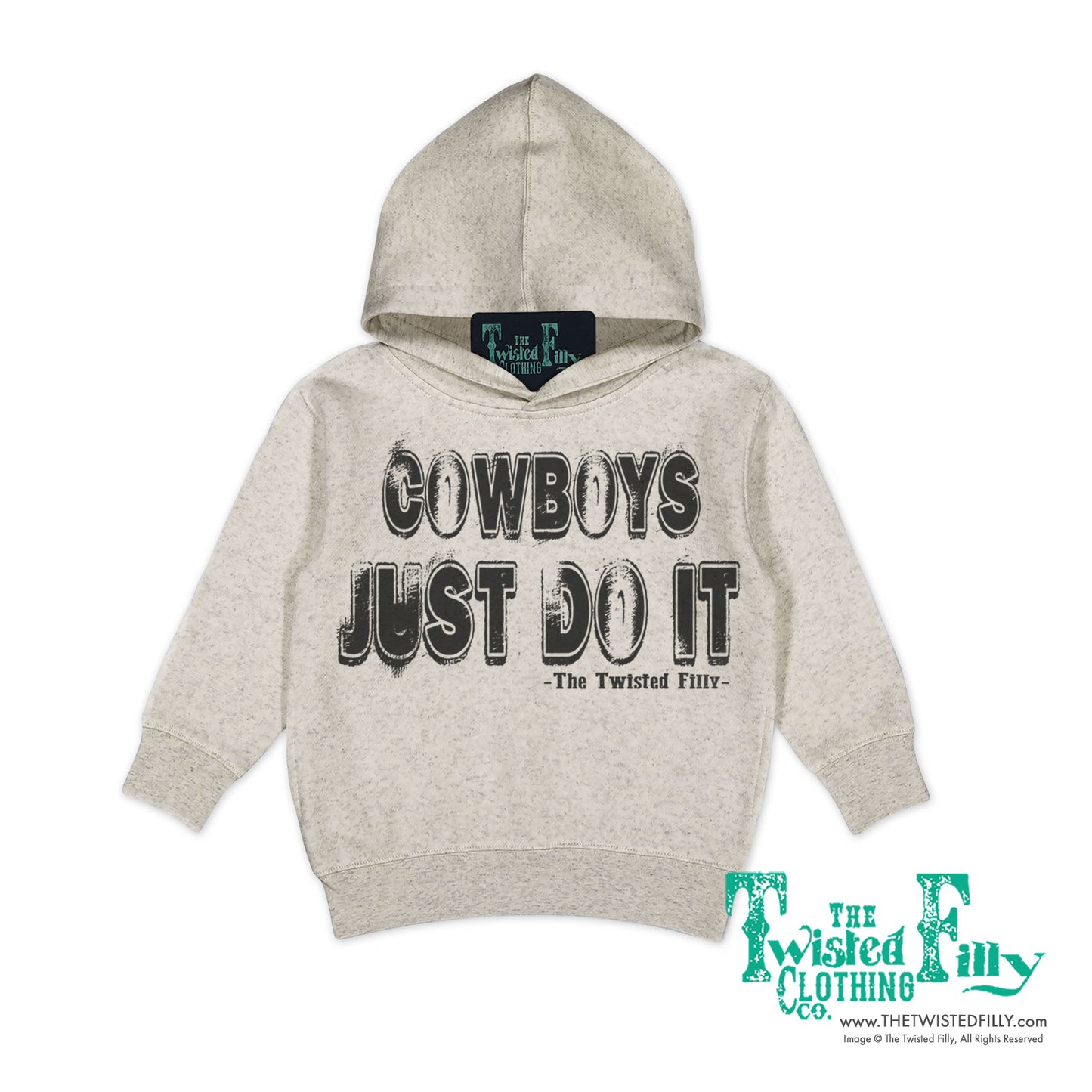 Cowboys Just Do It - Toddler Boys Hoodie - Assorted Colors