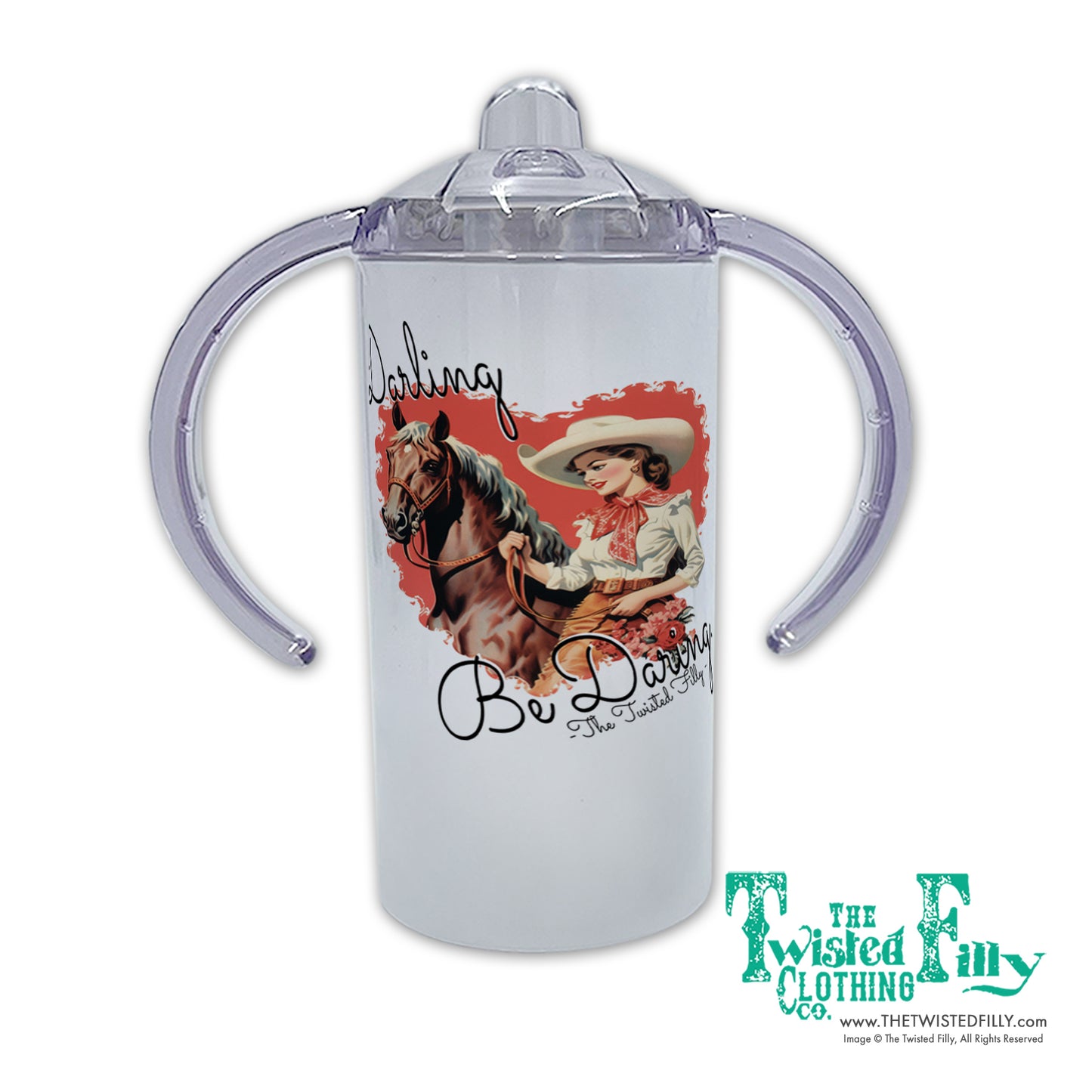 Darling Be Daring Girls Toddler Sippy