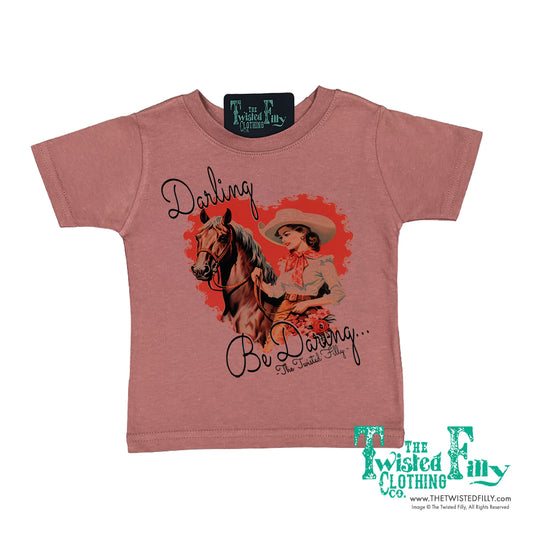 Darling Be Daring - S/S Girls Infant Tee - Assorted Colors