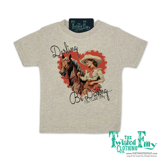 Darling Be Daring - S/S Girls Toddler Tee - Assorted Colors