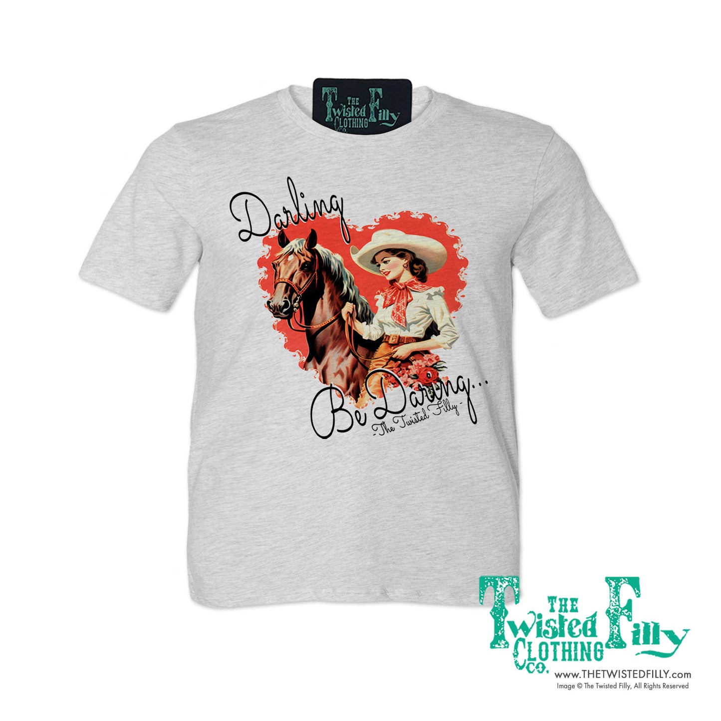 Darling Be Daring - S/S Girls Youth Tee - Assorted Colors