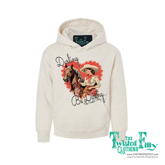 Darling Be Daring - Youth Girls Hoodie - Assorted Colors