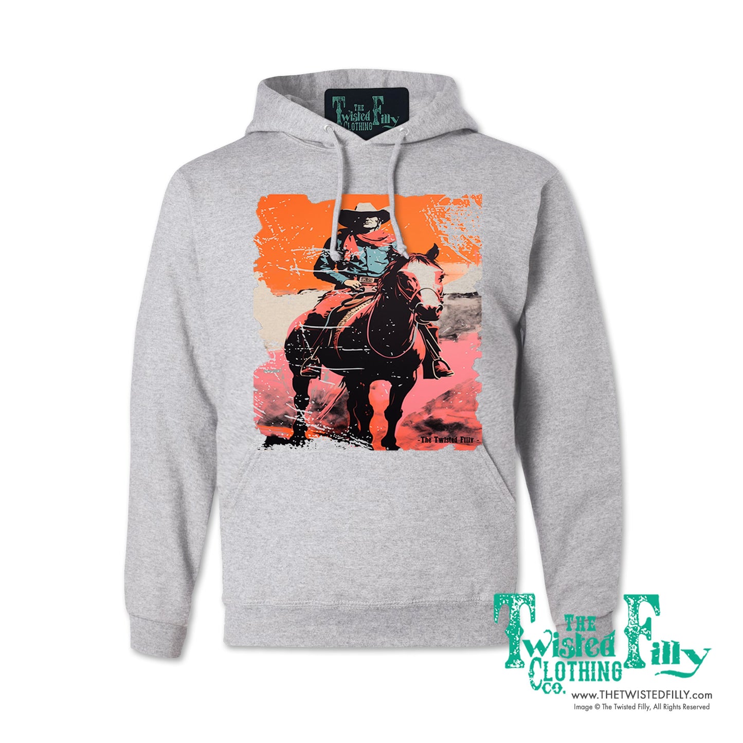 Desert Cowboy - Adult Hoodie - Assorted Colors