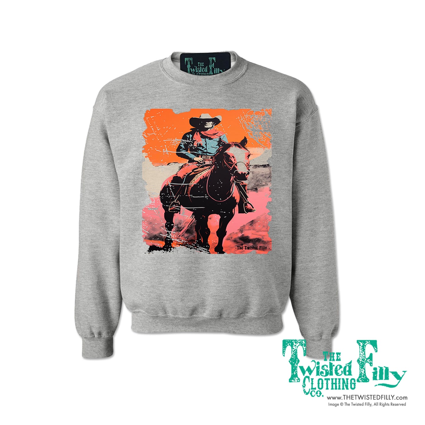 Desert Cowboy - Adult Sweatshirt - Assorted Colors