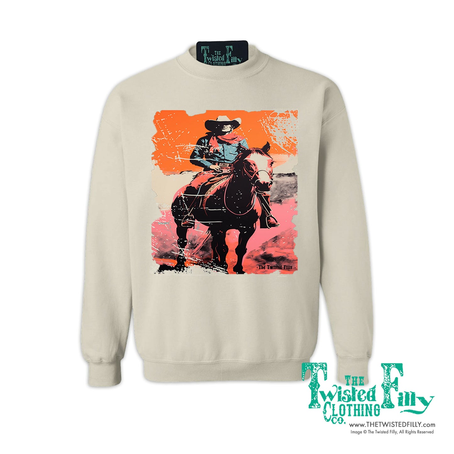 Desert Cowboy - Adult Sweatshirt - Assorted Colors