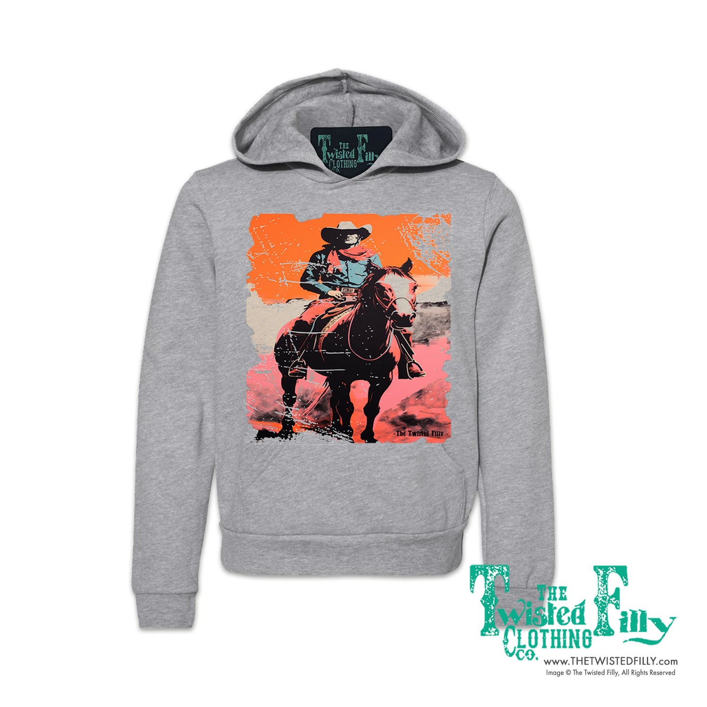 Desert Cowboy - Youth Hoodie - Assorted Colors