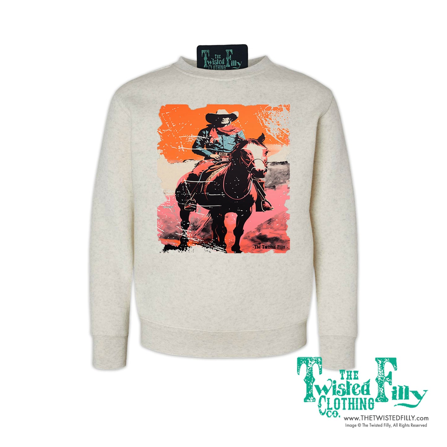 Desert Cowboy - Youth Sweatshirt - Assorted Colors