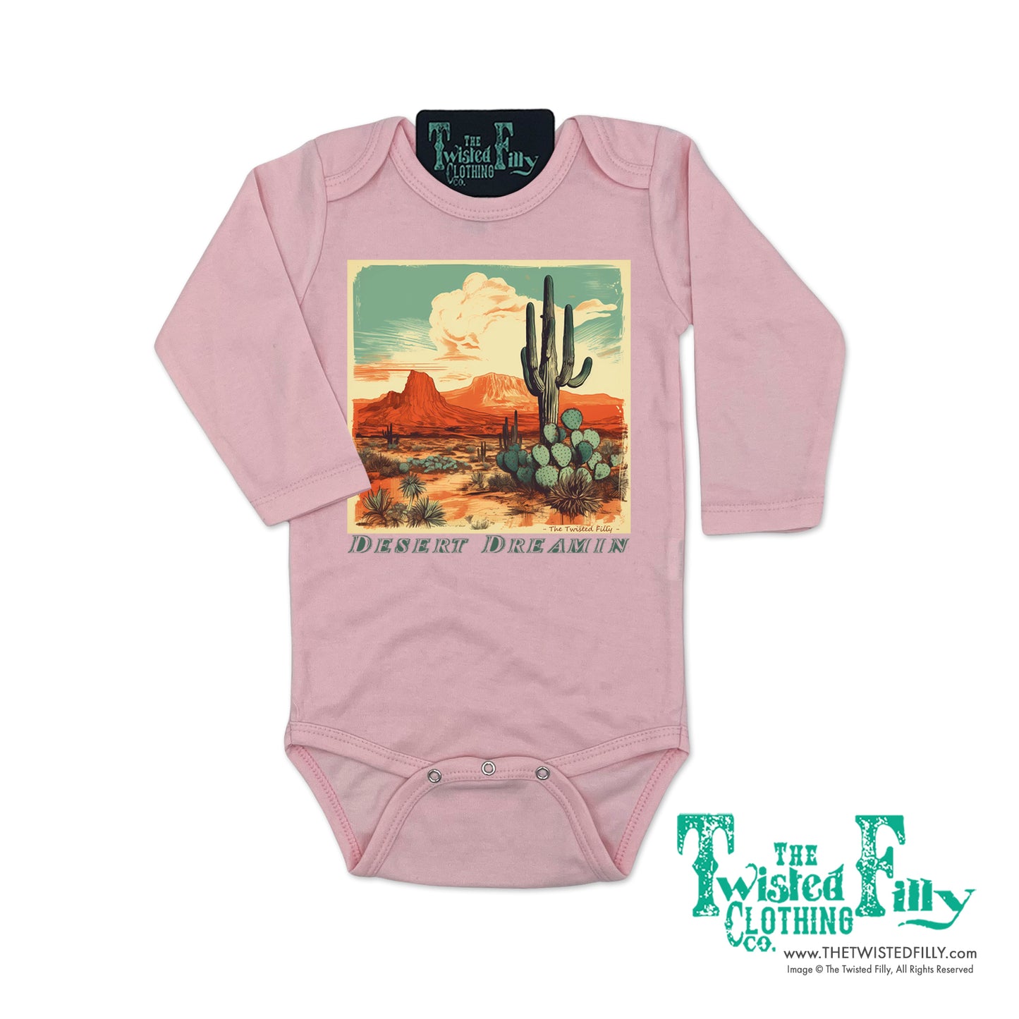 Desert Dreamin' - L/S Infant One Piece - Assorted Colors