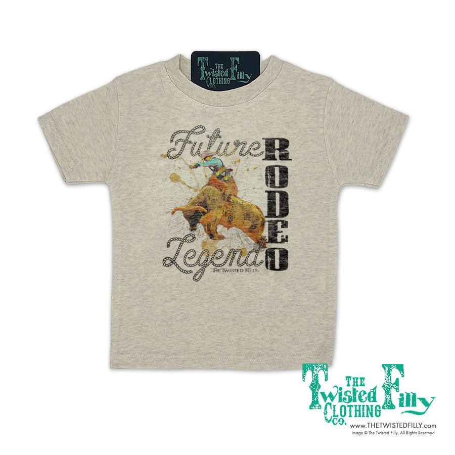 Future Rodeo Legend Bull - S/S Infant Tee - Oatmeal