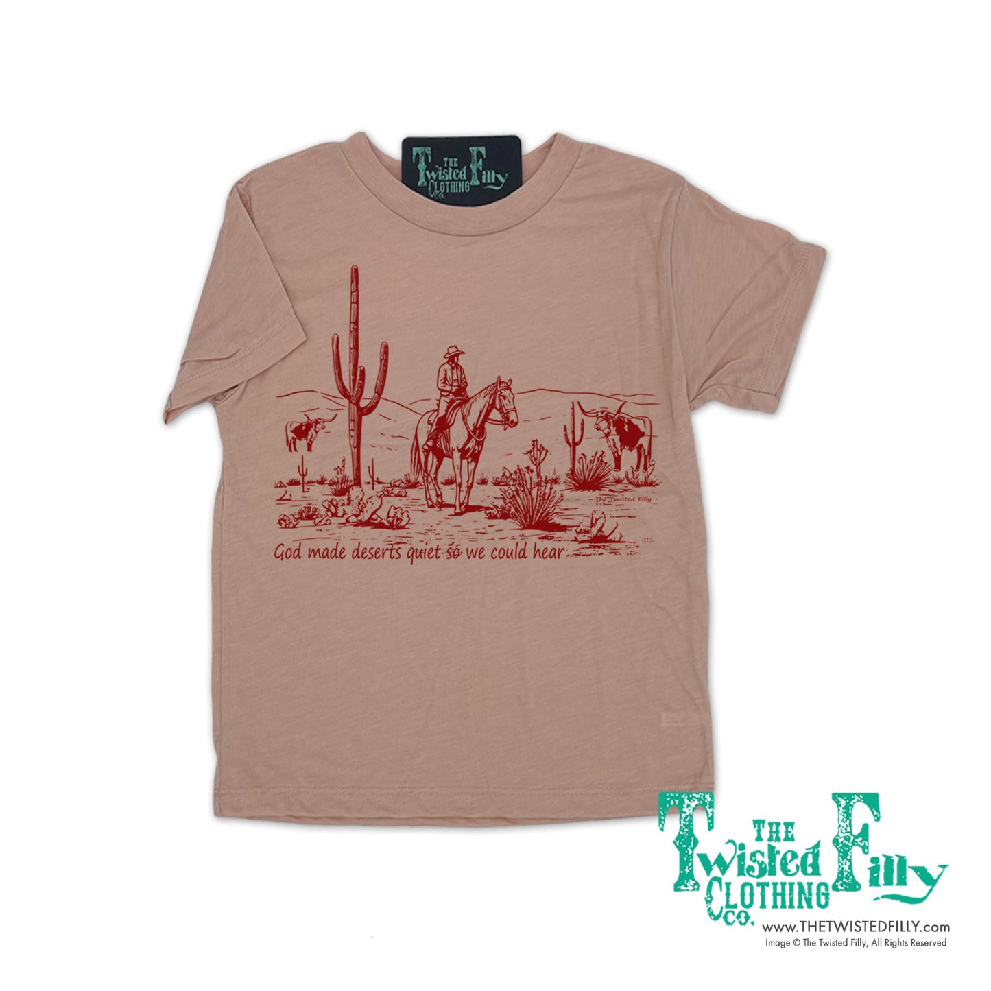 God Made Deserts - S/S Toddler Tee - Assorted Colors