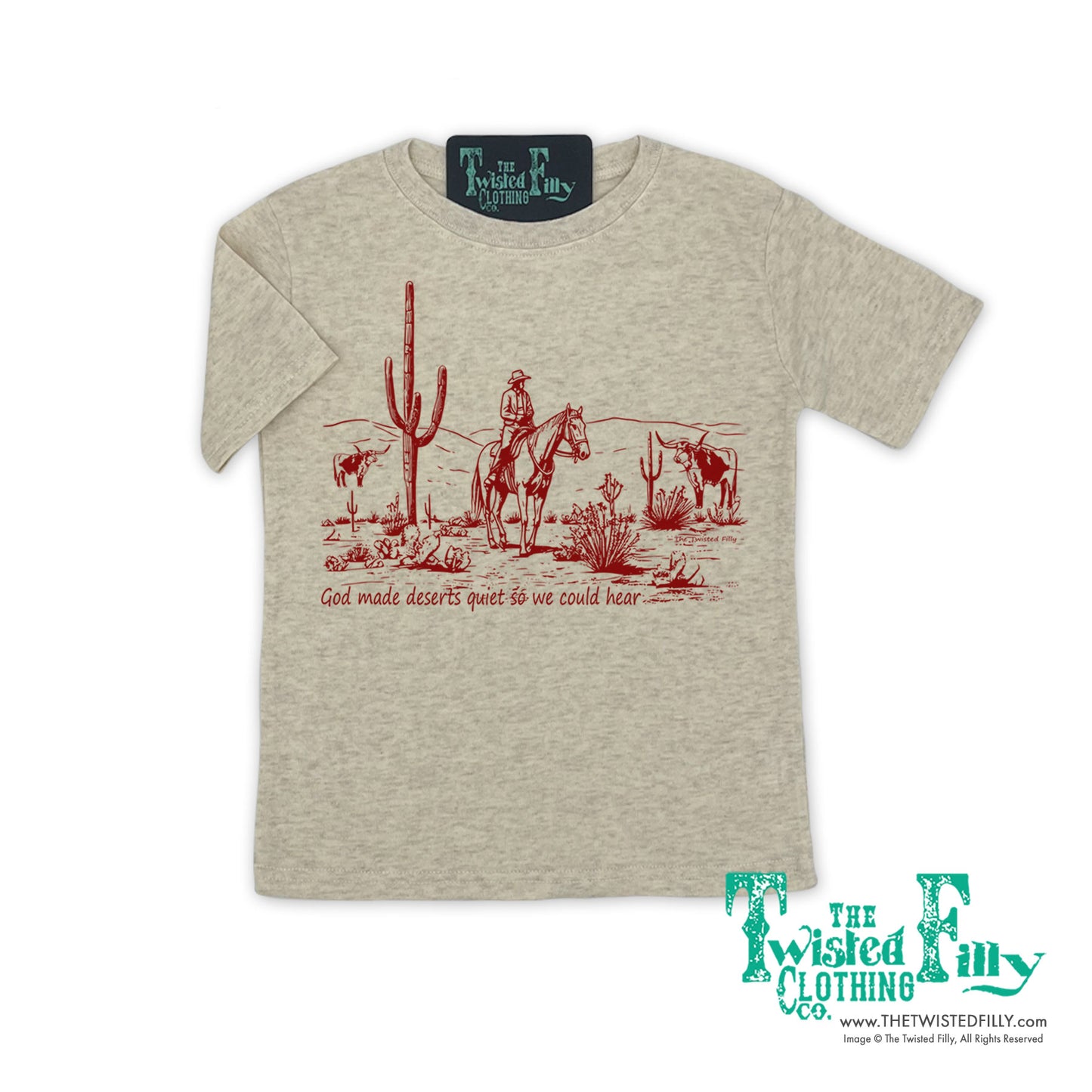 God Made Deserts - S/S Toddler Tee - Assorted Colors