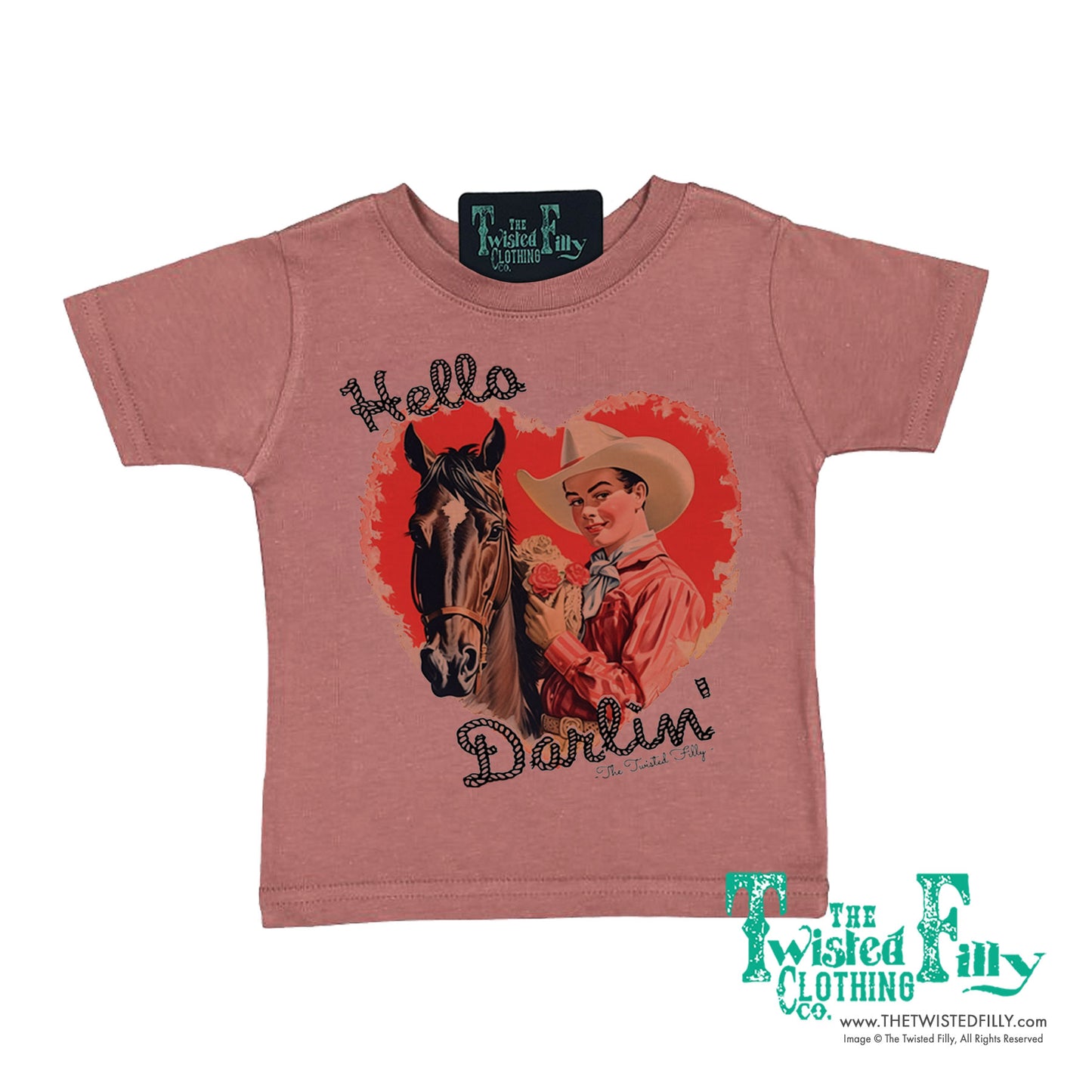 Hello Darlin' - S/S Infant Tee - Assorted Colors