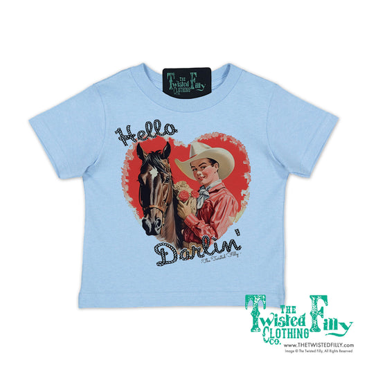 Hello Darlin' - S/S Infant Tee - Assorted Colors