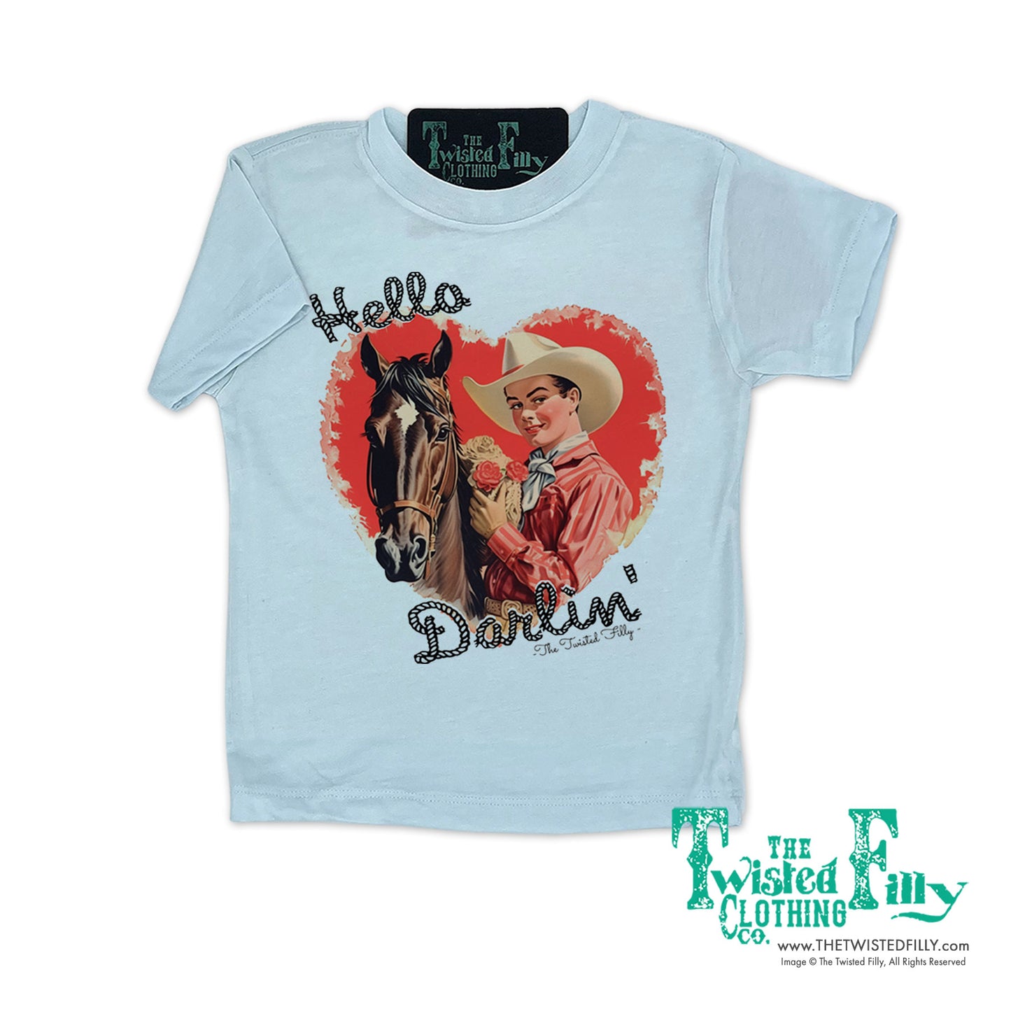 Hello Darlin' - S/S Youth Tee - Assorted Colors