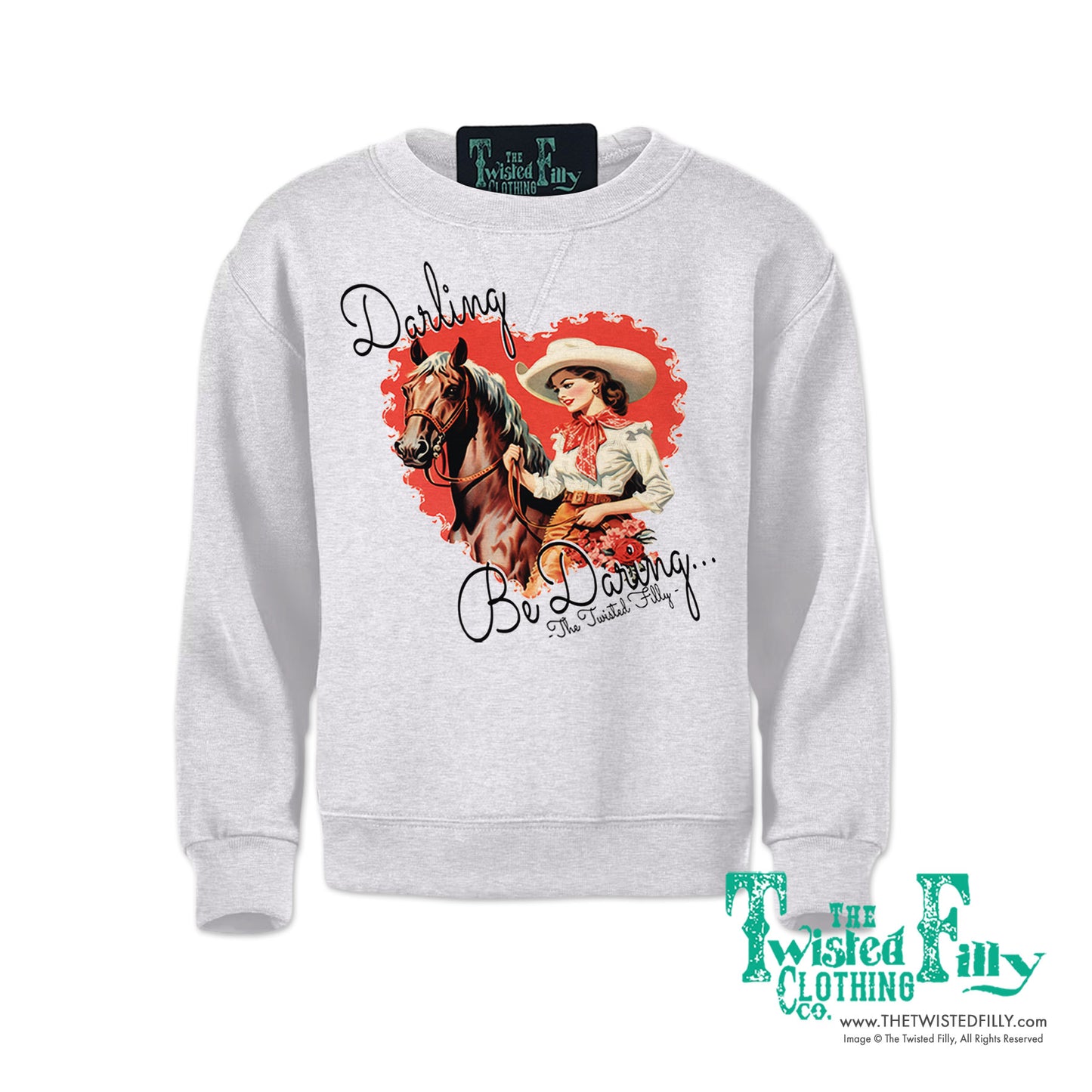 Hello Darlin' - Youth Sweatshirt - Assorted Colors