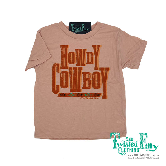 Howdy Cowboy  - S/S Girls Infant Tee - Assorted Colors