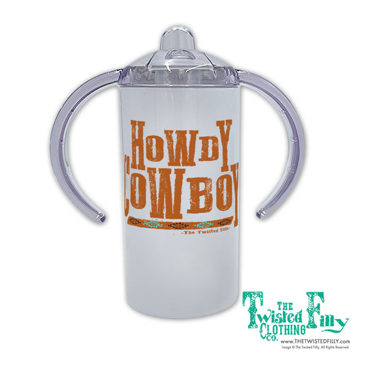 Howdy Cowboy Girls Toddler Sippy