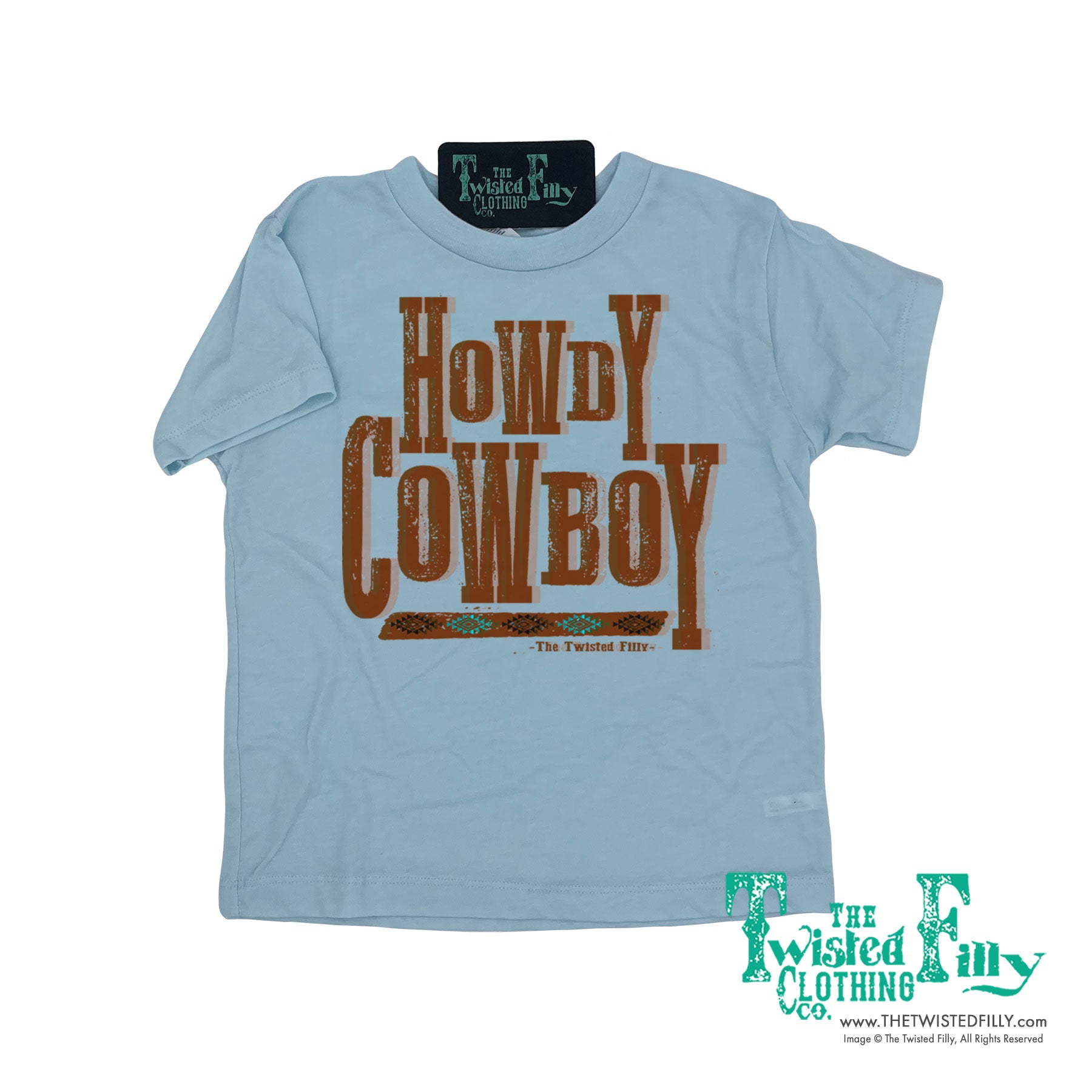 Western T-shirt Dress Howdy Tan Oversized Tee Top Dreamer