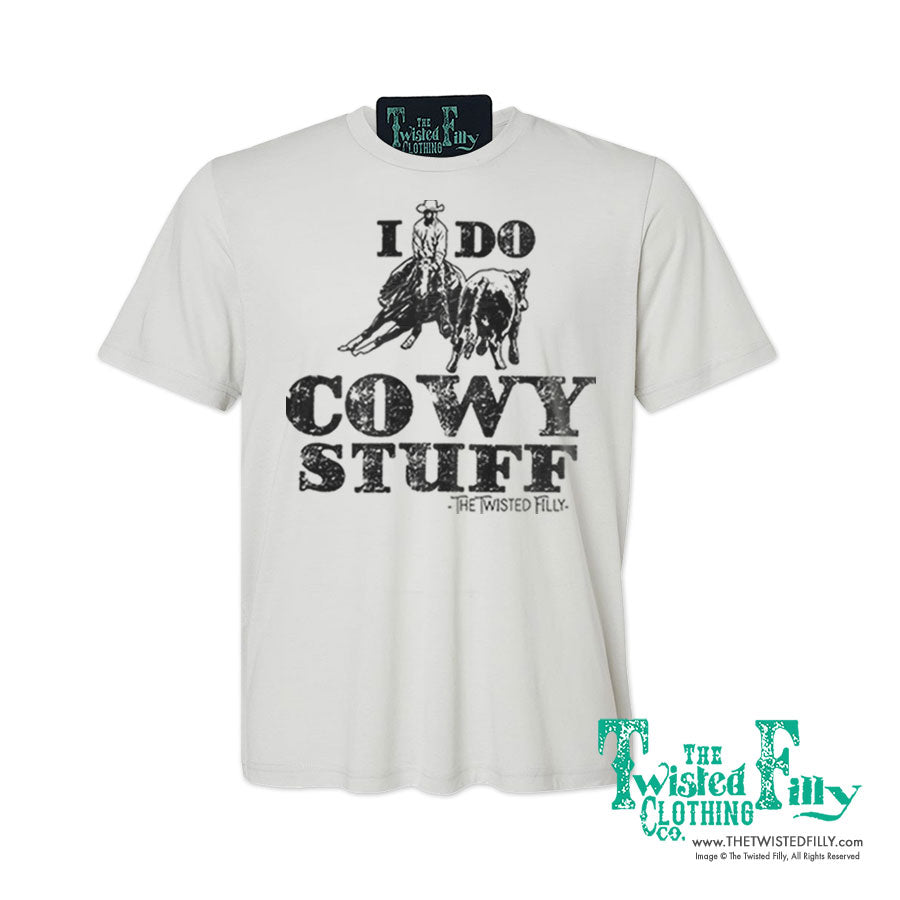 I Do Cowy Stuff - S/S Adult Crew Neck Unisex Tee - Assorted Colors