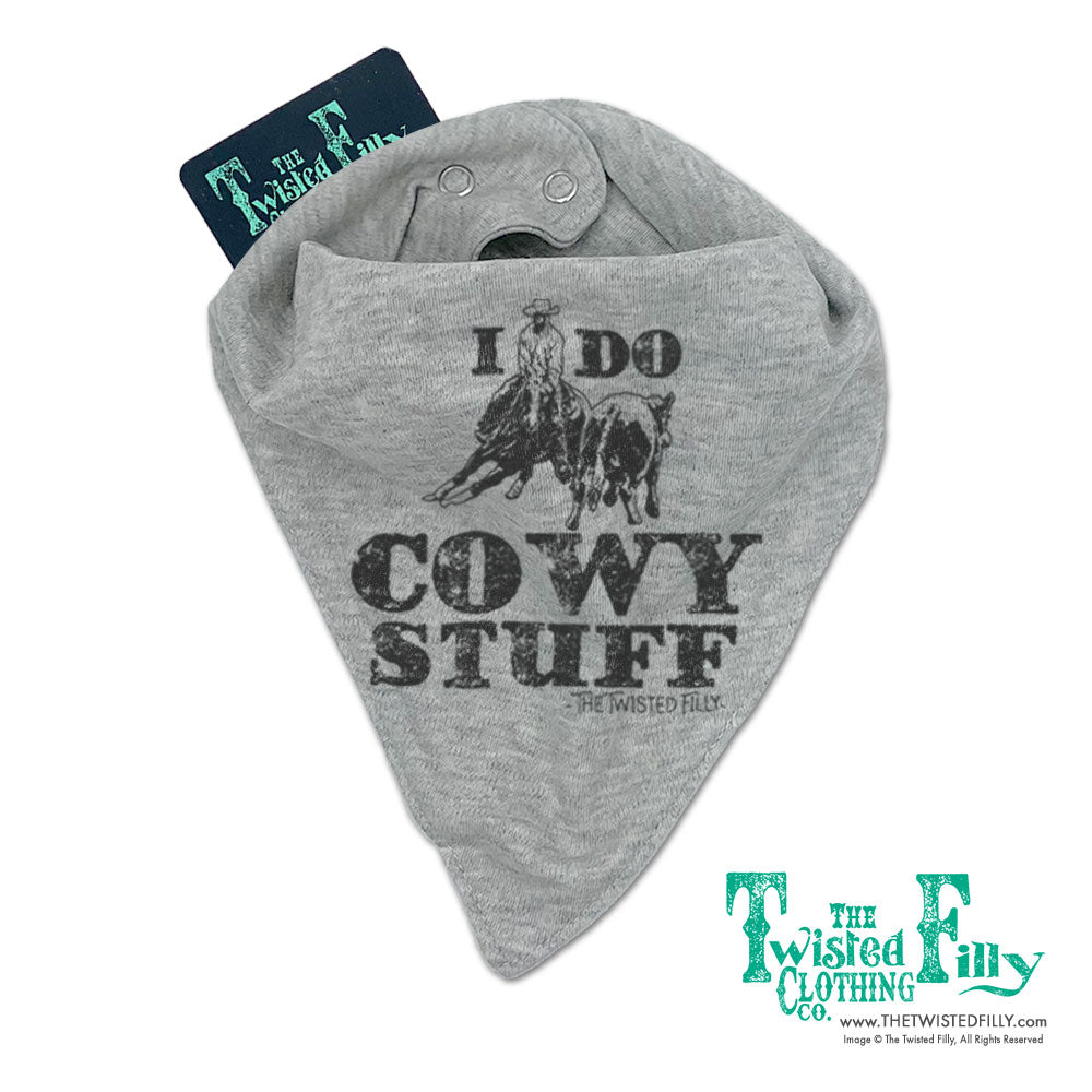 I Do Cowy Stuff - Infant Bandana Bib - Assorted Colors