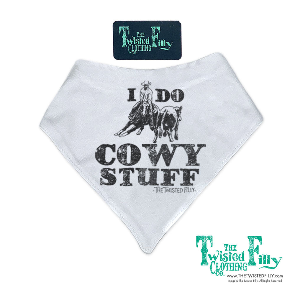 I Do Cowy Stuff - Infant Bandana Bib - Assorted Colors